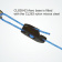 Clamcleat CL828-63 Aero Cleat with CL263 Nylon Micros for 3–4 mm Rope