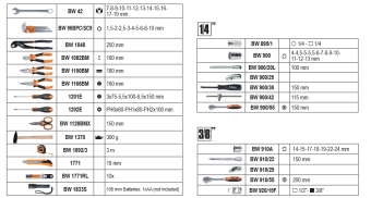 Beta 020546002 - 128-Tool Compact Case 2054E-128