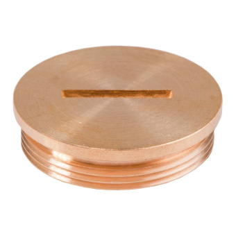 Separate Screw Plug, Deck Filler 4" Thread