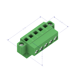 Lopolight 400-460 - 5-Pin Connector for Light (5 pcs)