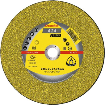 Klingspor Slitting Disc (A 24 Extra) 150 X 2,5 X 22,23mm (25 pcs)