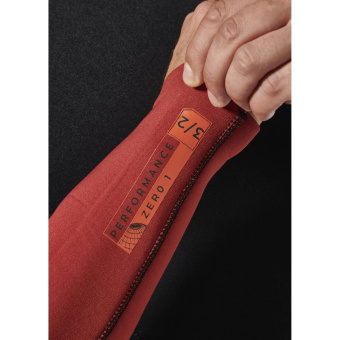 Plastimo P203747 - Performance 3/2mm Neoprene Wetsuit FD Men's Black/Red Size XL