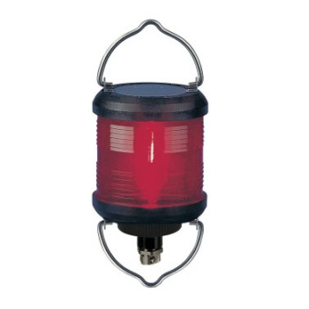 Aquasignal Navigation Light 40 Series Black - 360° Red Hoistable