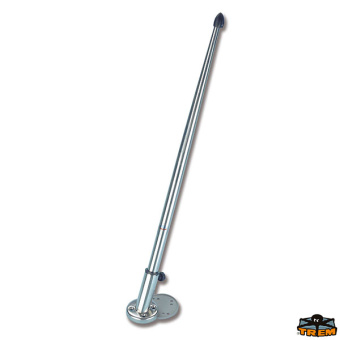 Trem N2132080 - Mast For Flags With Inclined Base Flat Mounting