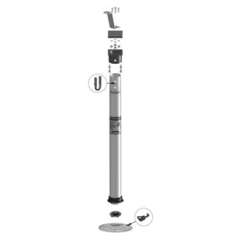Plastimo 67886 - Magma Stowable Pedestal