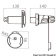 Osculati 14.416.21 - Cruiser socket and plug black 16A + Stainless Steel lid