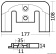 Mercruiser 821630A/C Bravo Magnesium Plate Anode - Osculati 43.435.22