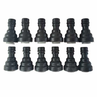 Flojet 21000233B - Poly Tube Fitting For 5100 And G Series Pumps - 1/4in., 12 pcs