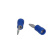 Euromarine Male Spade Terminal 6,3mm Blue - Set Of 10