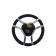 Gussi Italia 30113561 011 Stainless Steel And Leather Steering Wheel Ø35 mm