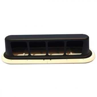 Gebo Light Alloy Louver Vents 600X175 mm