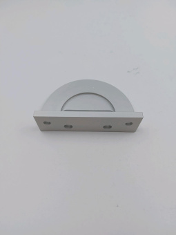 Lopolight 400-017 - Mounting Plate Vertical Sidelights X00 Series Silver
