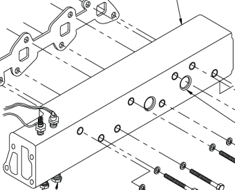 Northern Lights 10-38701 - Exhaust Manifold