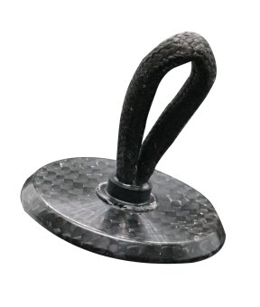TyeTec CPR403030 - Carbon Padeye 40 mm, Loop 30 mm, Rounded Corner