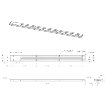 Hurley Marine H2O Davit Rail System - White