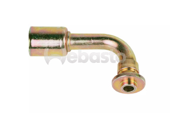 Webasto 6280110FG017A - Crimp Fitting Male 1/2 Inch 45 Degrees With Flanged (Previous: 80110FG017)