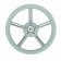 Ultraflex Grey V56 Steering Wheel 350 mm