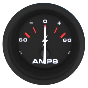 Veethree 59310E - Amega Domed Ampere Meter 60-0-60A