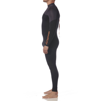 Plastimo P203671 - Essential 3/2mm Neoprene Wetsuit Men's Black/Solar Size M