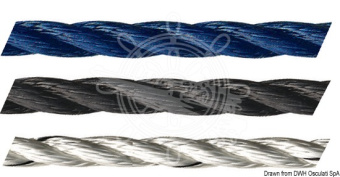 Osculati 06.484.20 - Marlow Polyester Mooring Line Blue 20 mm (100 m)