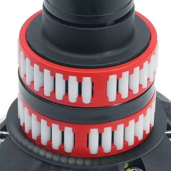 Harken 50.2STEP24H - Electric Self-Tailing Performa™ Winch 2 Speed, 24V, Horizontal 50.2STE Black