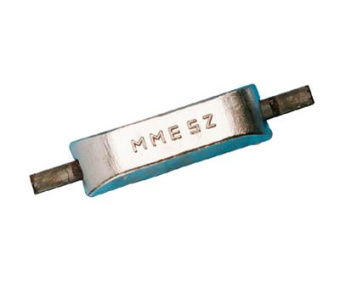 MME Rectangular Zinc Weld-On Hull & Rudder Anodes