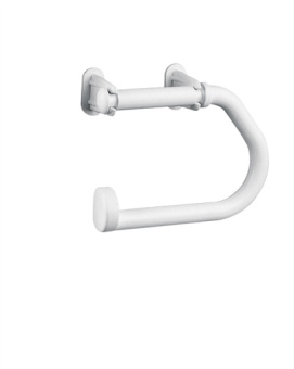 Nuova Rade 195258 - Holder for Toilet Paper, Plastic, White