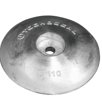 Tecnoseal 00103AL - Aluminium Disc Anode Single Ø110mm