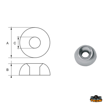 Trem L8145311 - Anode For Engines Mercury-Mercruiser