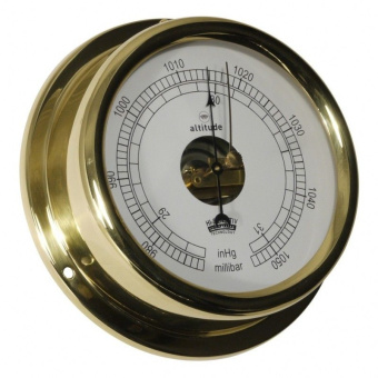 Altitude Barometer Brass Ø150 mm