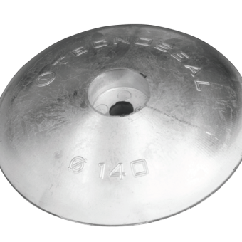 Tecnoseal 00105 - Zinc Disc Anode Single Ø140mm