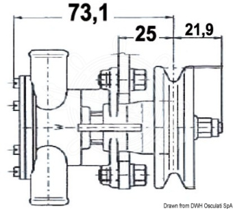 Osculati 16.040.00 - Nauco FPR 313 Pump