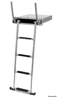 Osculati 49.569.04 - EasyUp Built-In Telescopic Ladder With Handles