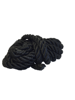 Allpa Fender Line (PP), Ø8mm, L=2m, Black (With Eye Splice)