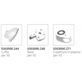 Lofrans X0 Aluminium Windlass For Chain 6 mm 500 Watt - 12 Volt