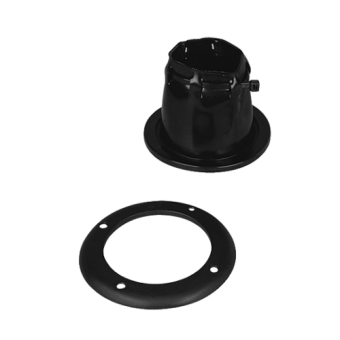 Allpa Steering Cable Grommet Black Adjustable With Ring, 85x105mm