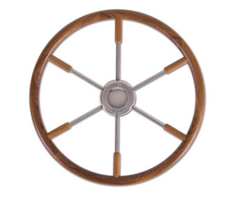 Stazo Steering Wheel Type 20 AISI/Teak 60cm