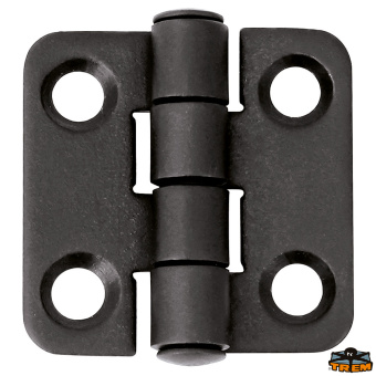 Trem M3502037 - AISI 316 Black PVD Hinge 37x38 mm Straight Model