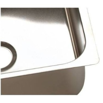Stainless Steel Rectangular Sink - Right Drain
