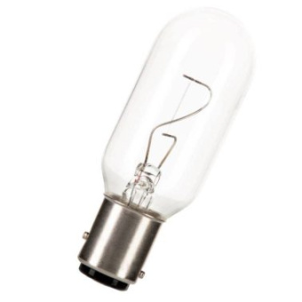  Bulb 24V 25W BAY15D Tube Ø26X70mm