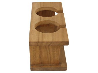 Eude Wineglass Holder Duo 21.5x9x9.5cm