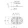 Roca Hinge 48X30 mm Standard