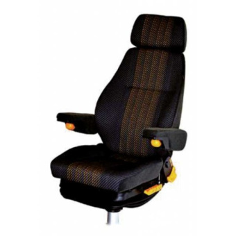 Helm Chair Lehar XL Black Fabric