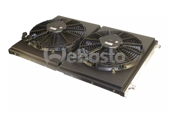 Webasto 62U00025426B - Condenser UCU TF P3.5 12kW 12V 2 Fans (Previous: 62U00025426A)