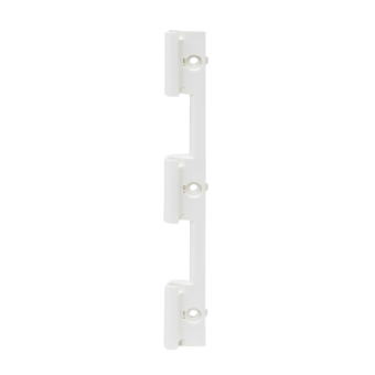 Allpa Plastic Hatch, 513x458mm, 2x Handle, 180°, White