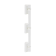 Allpa Plastic Hatch, 513x458mm, 2x Handle, 180°, White
