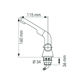 Plastimo Mixer Tap