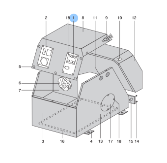 Vetus GEN1009 - Engine Control Unit for GHS4