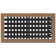 MSI VMLT6X4 Supply Air Grille, Teak, 2-Way with Damper 6" x 4"