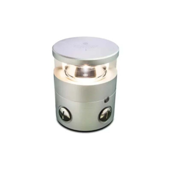 Lopolight 300-036 - Navigation Light 5NM 225° White, Masthead, Silver Anodized